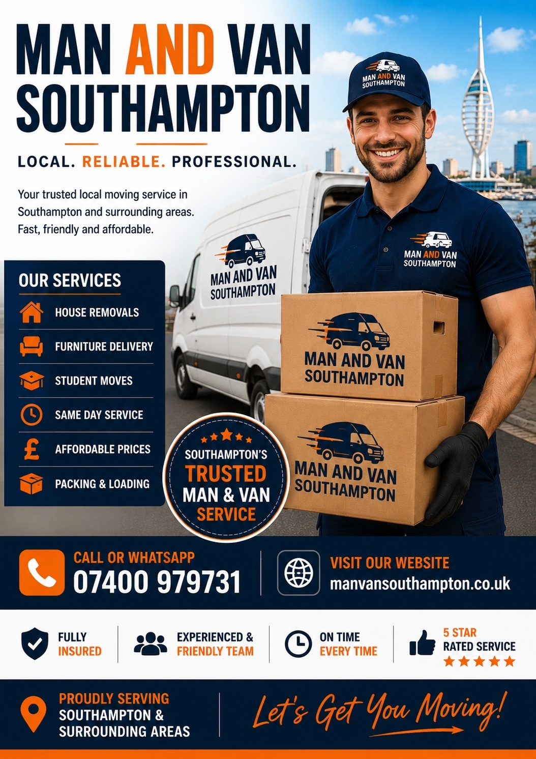 Removals Southampton house removals and furniture moving services in Southampton Hampshire