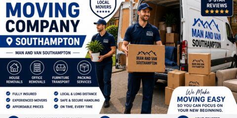 Reliable moving company Southampton by Man and Van Southampton