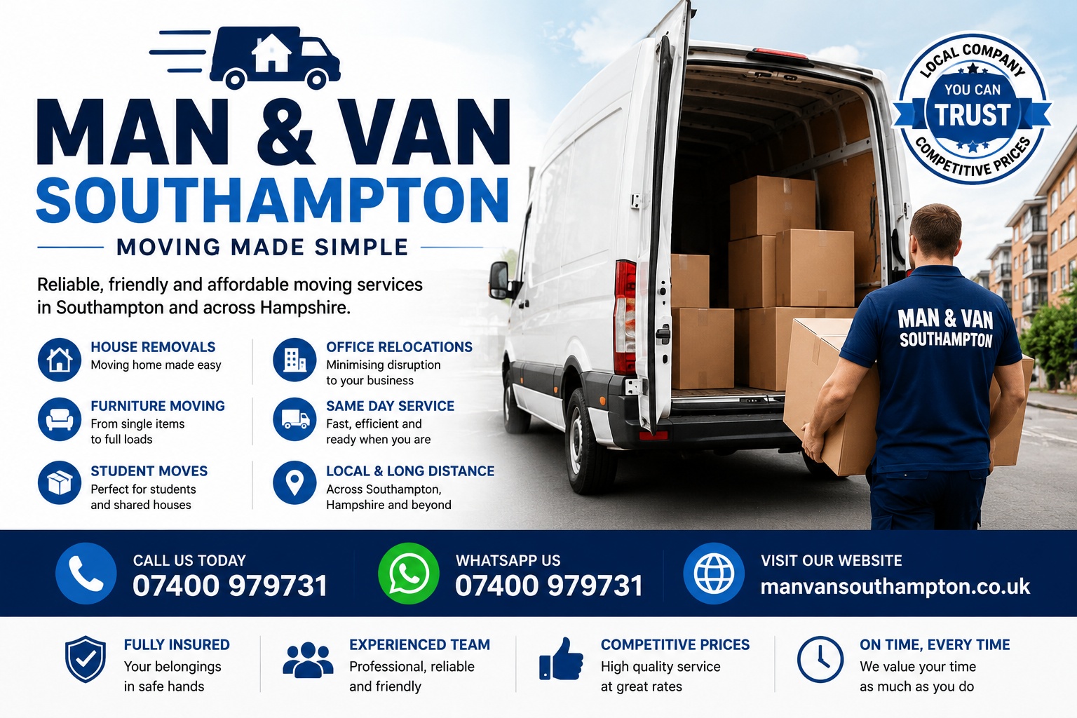 Man and Van Southampton
