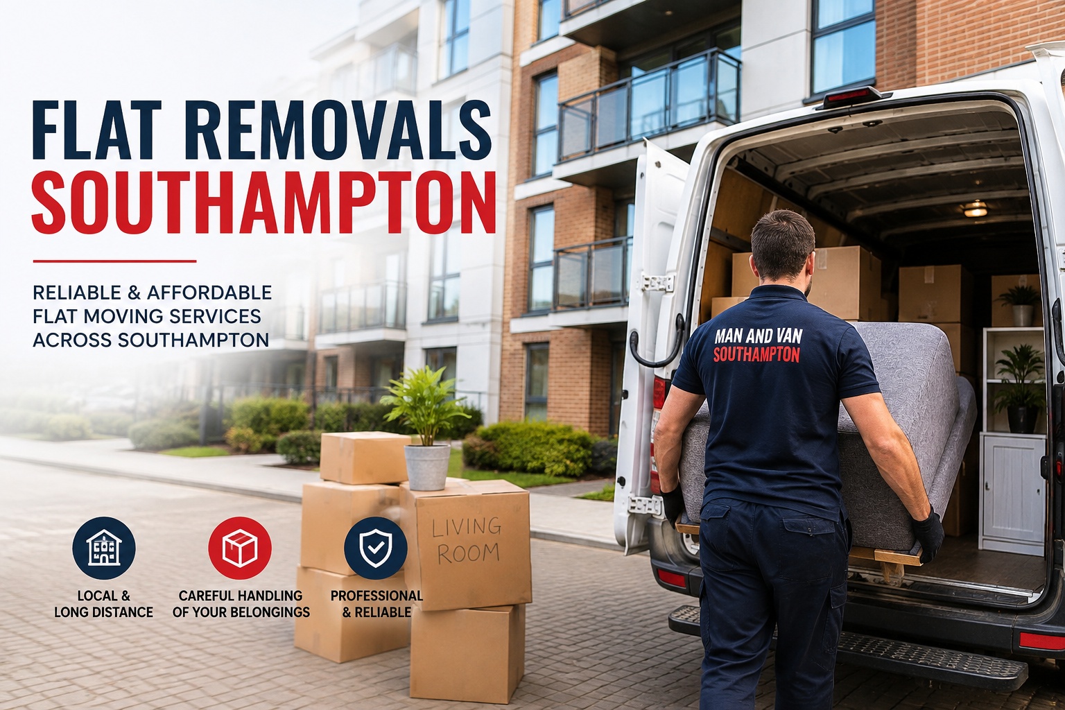Flat Removals Southampton – Reliable Flat Moving Services